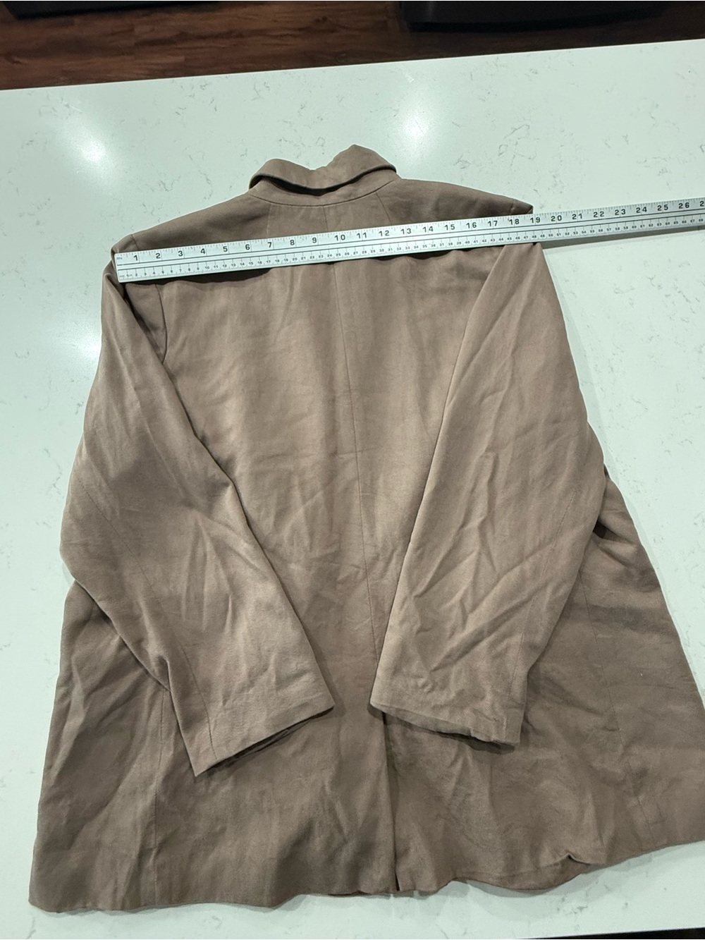 Madewell Women's Lightweight Brown Blazer Jacket. - Picture 6 of 8